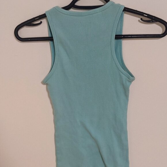 Womens Medium Blue Tank Top - Picture 4 of 4